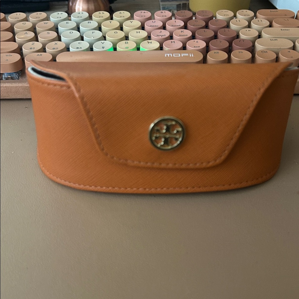 Tory Burch Burnt Orange Sunglasses Case